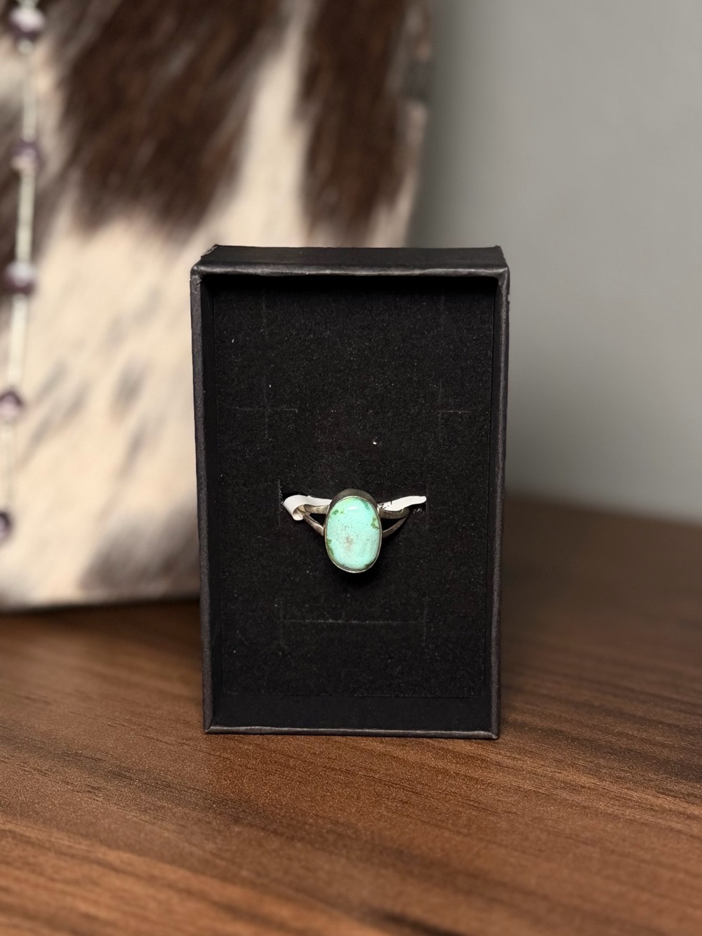 THERESA SMITH NAVAJO HANDMADE RING size 7